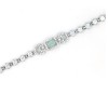 92.5 Sterling Silver Stoned Bracelet  Fancy Collection For Women's